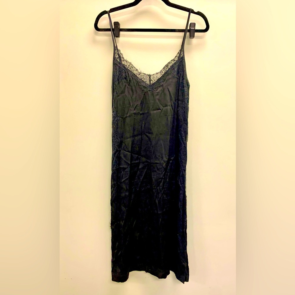Woman’s Evil Twin Black Slip Dress